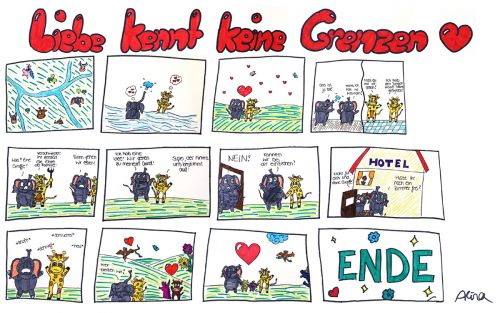 Comic: Liebe kennt keine Grenzen